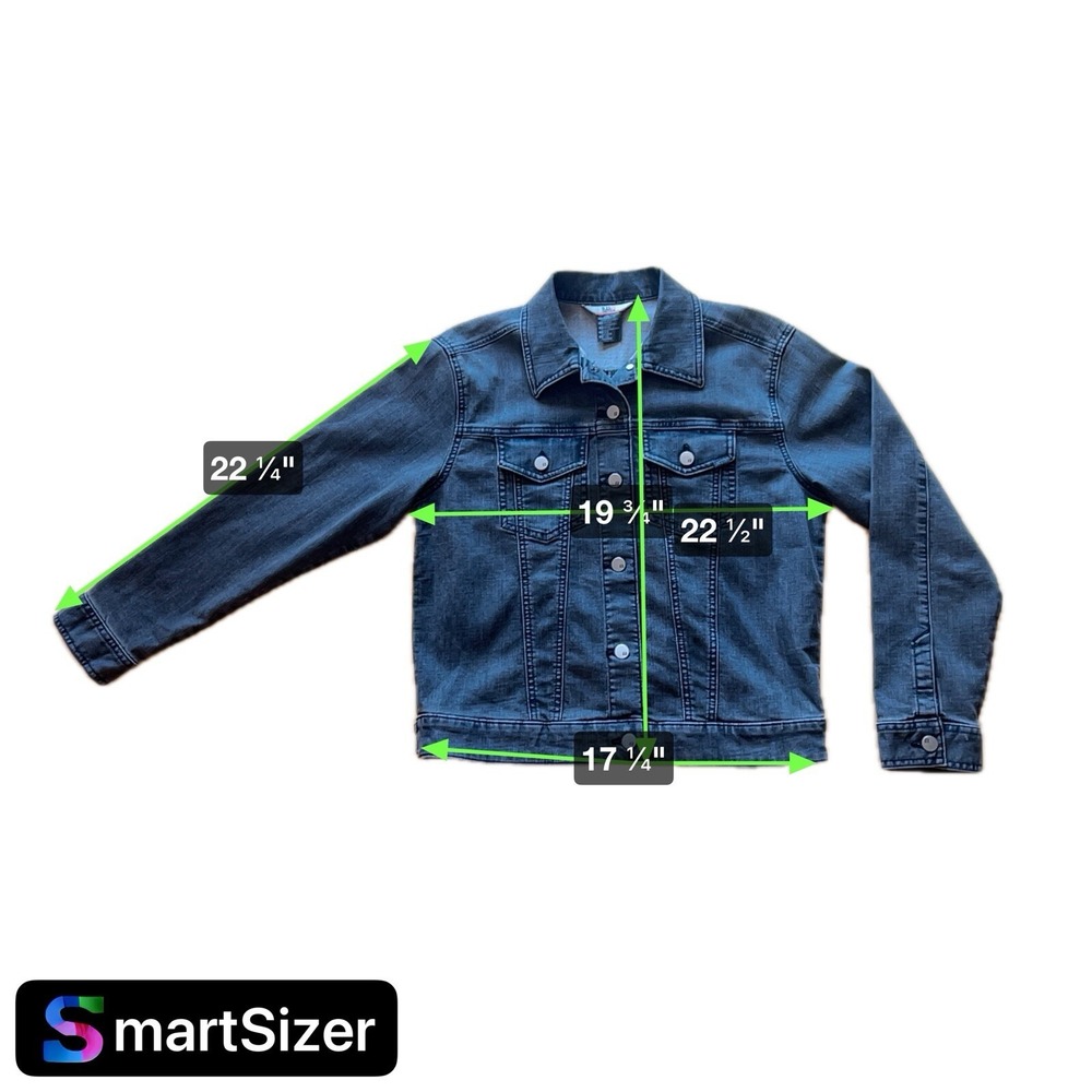 5.11 Tactical Women's Denim Jacket‎ Gray Size M Grunge Classic Biker Rock Chores - Picture 8 of 8